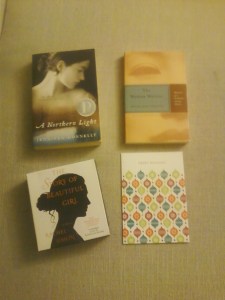 3 books and a card