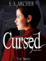 Woman with short hair in a red shirt in profile.