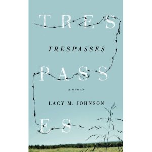 Barbed wire traveling through words.