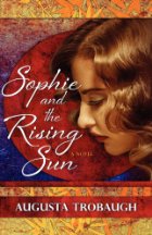 Woman with 1940s hair in a red dress.