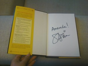 Sarah Silverman's signature