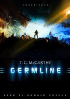 Silhouette of a man standing in a tunnel holding a gun.