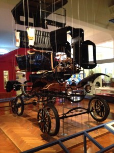 A disassembled Model T at the Henry Ford Museum.