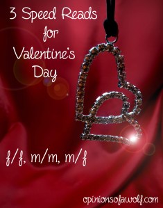 3 Speed Reads for Valentine's Day (f/f, m/m, m/f)